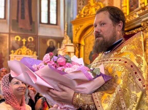 Поздравляем нашего дорогого настоятеля отца Александра с Днём диаконской хиротонии!