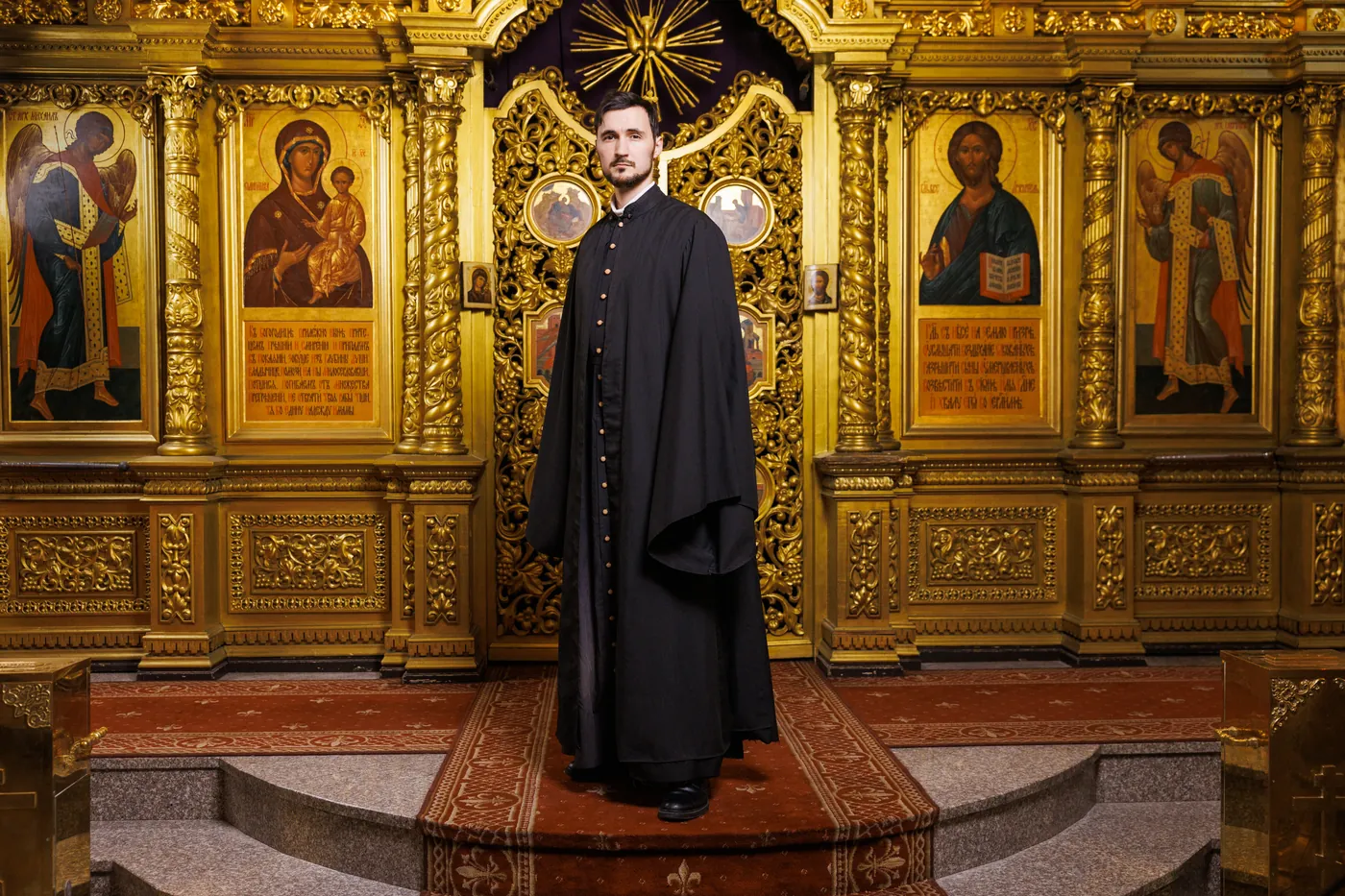 Диакон Максим Олегович Василенко в соборе Архистратига Михаила